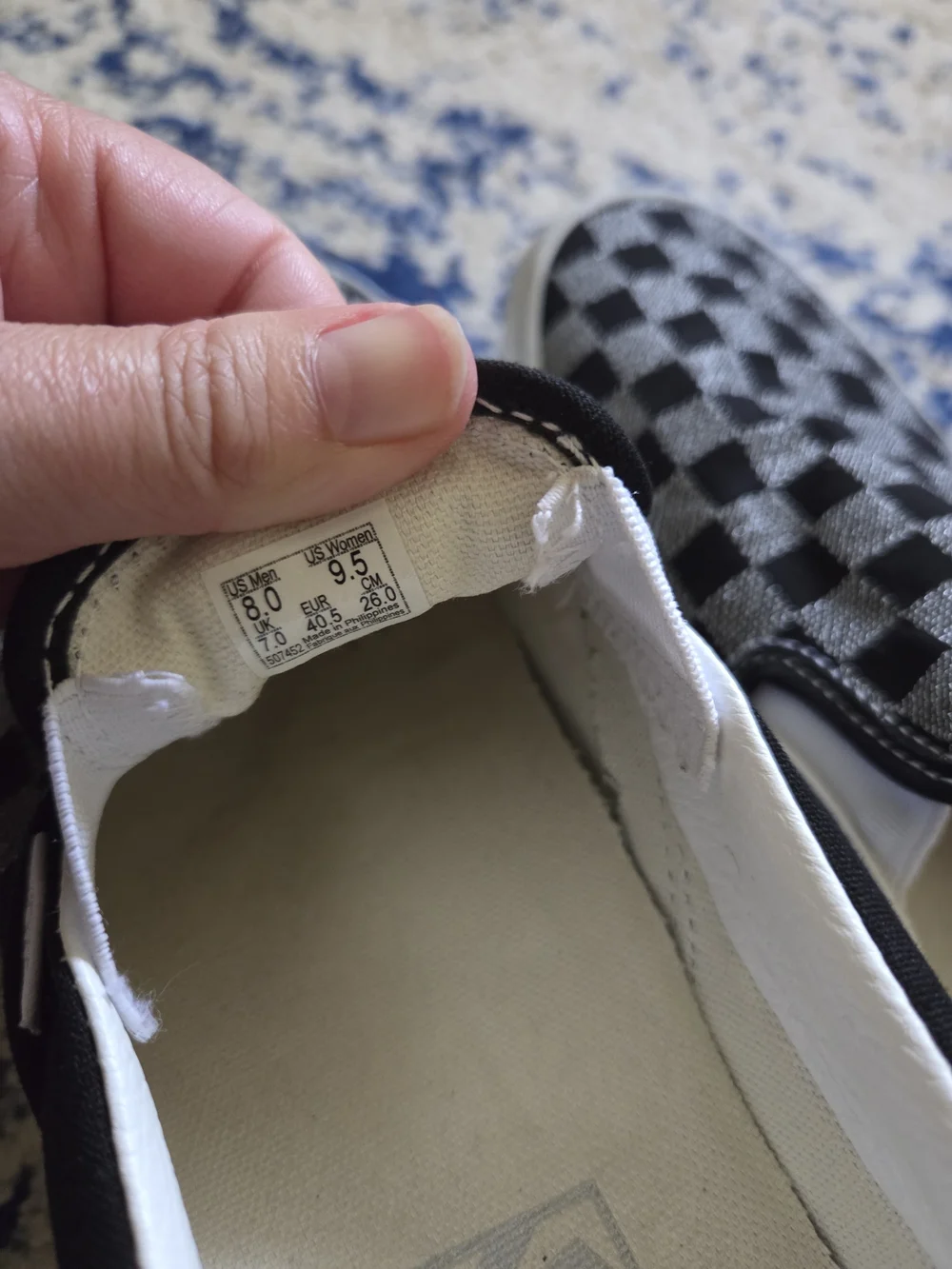 Vans iconic slip